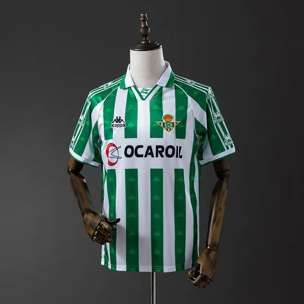 Camiseta de fútbol Real Betis 1995/96 LOCAL MANGA CORTA VERSION FAN